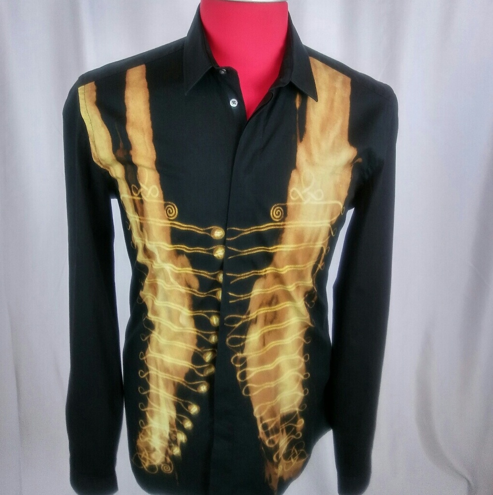 💥SOLD💥Alexander McQueen Shirt MeD Black Design